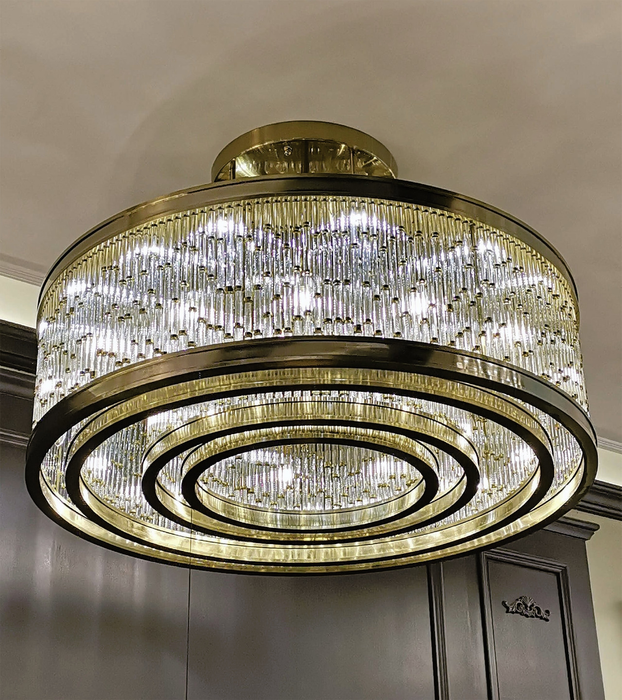 Jago Art Deco D Chandeliers