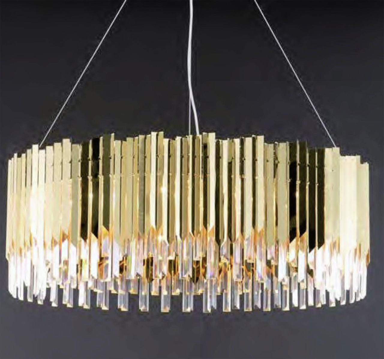 Jago Art Deco F Chandeliers