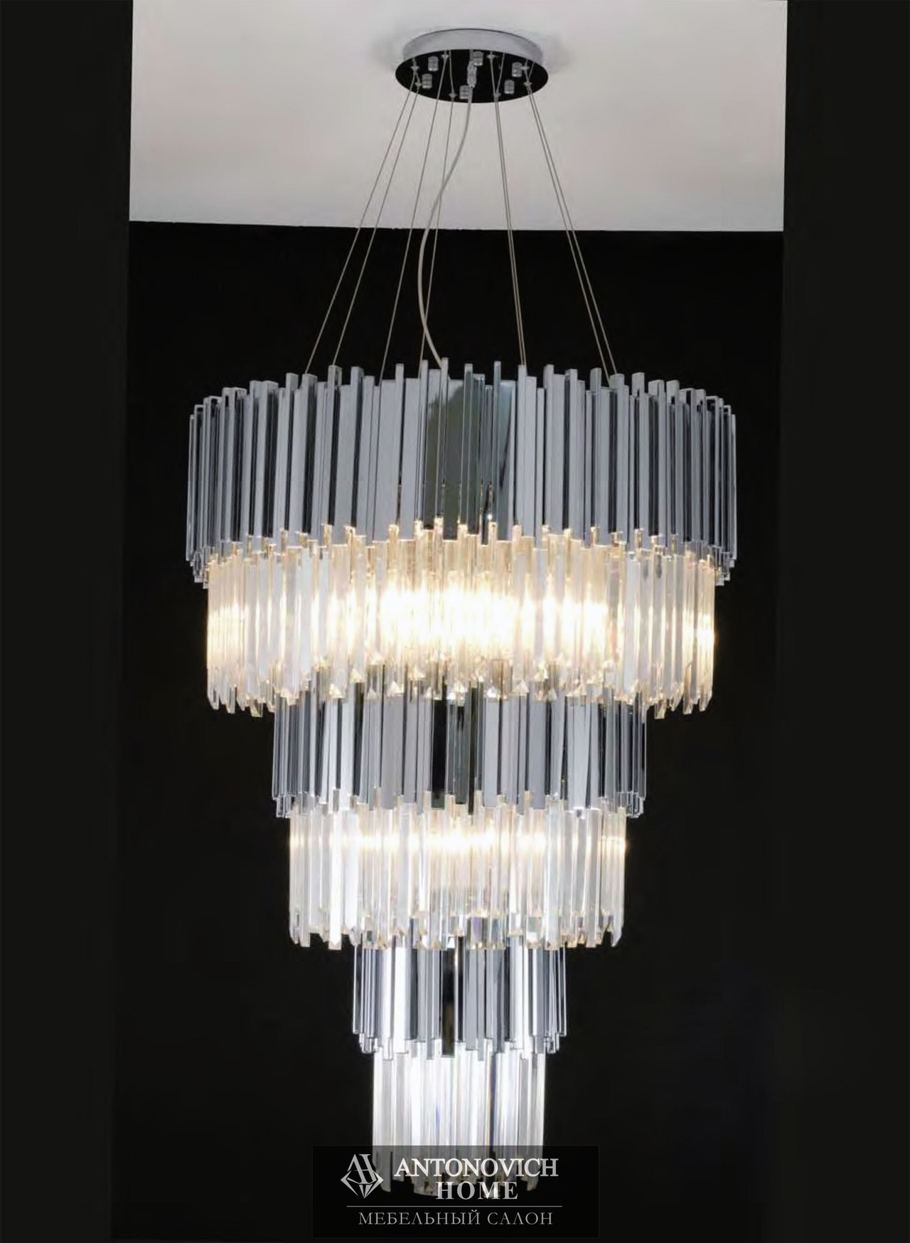 Jago Art Deco Chandeliers, view 2