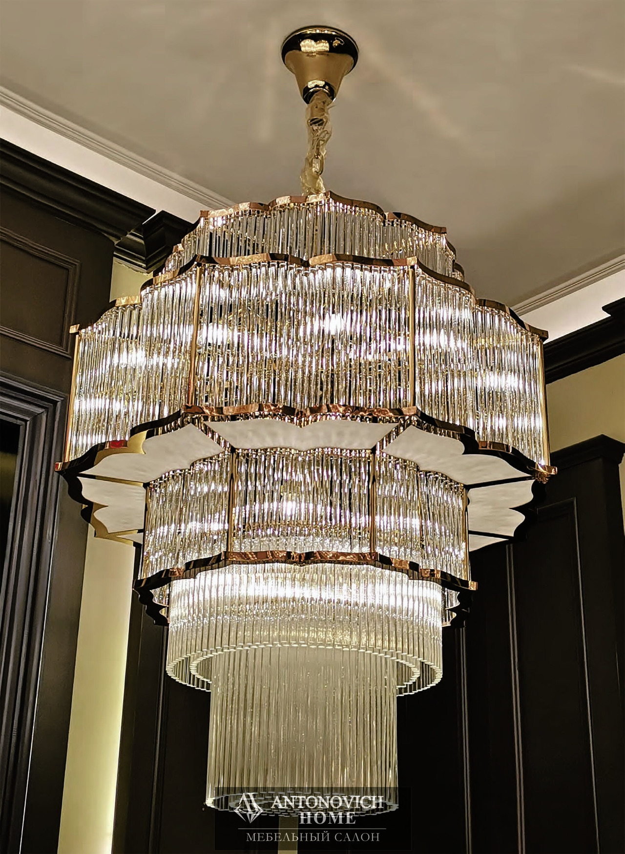 Jago Art Deco K Chandeliers