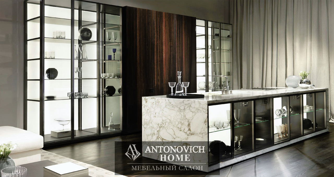 Villa Livia Kitchen by Fendi Casa, view 3