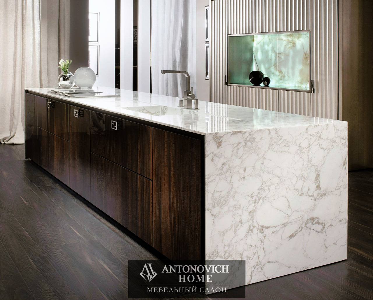 Villa Livia Kitchen by Fendi Casa, view 4