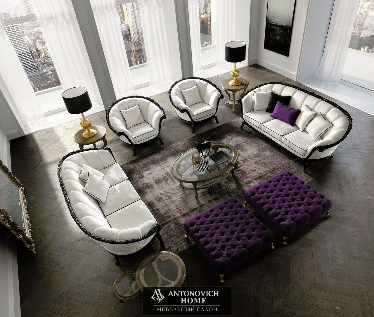 Andrea Fanfani Tornabuoni 1 Living Room, view 3
