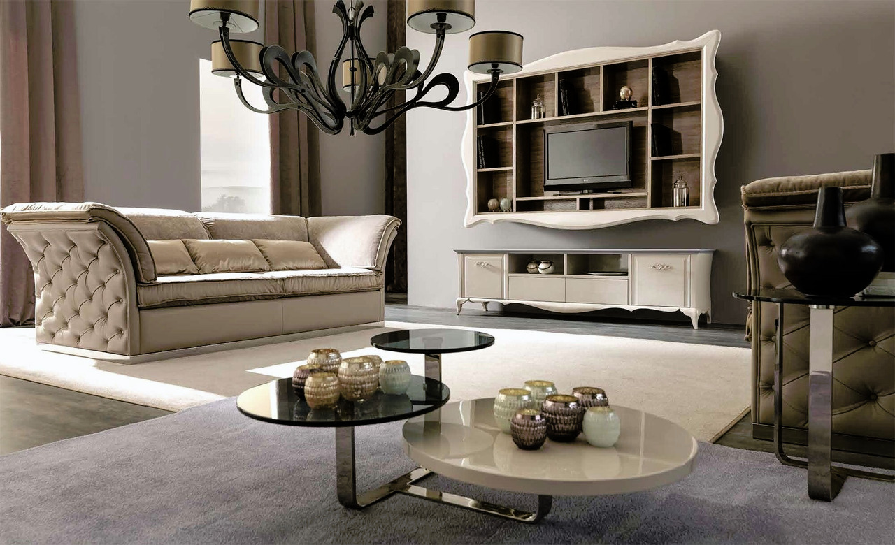 CorteZari Zoe Gold 3 Living Room