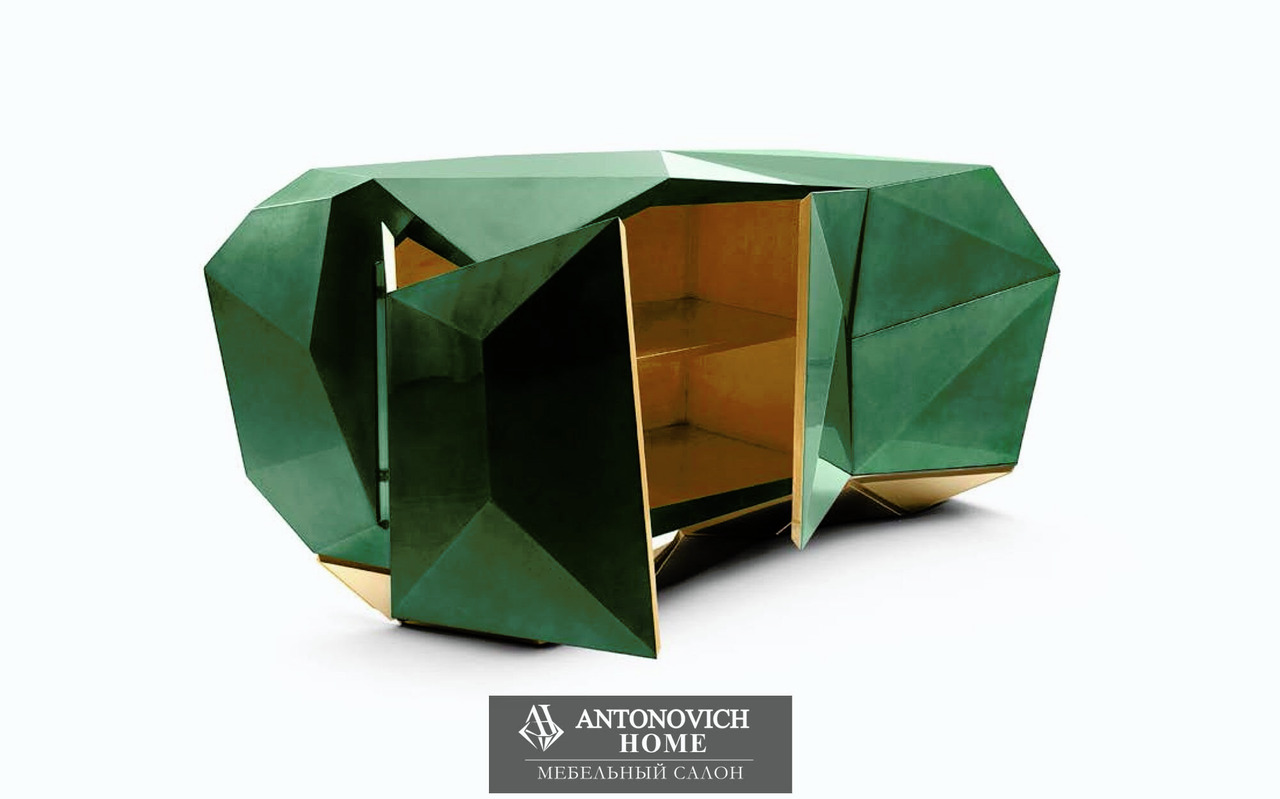 Boca do lobo Diamond Emerald Dining Sideboard, view 10