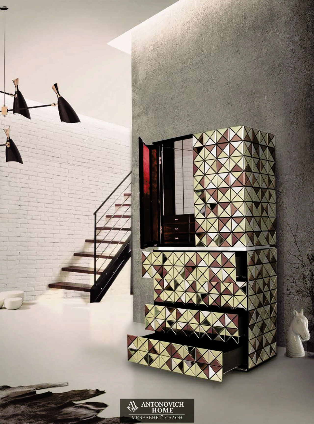 Boca do lobo Pixel Cabinet for Dining Rooms, view 3
