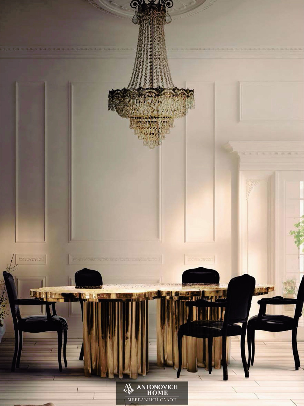 Fortuna Dining Table by Boca do lobo, view 2