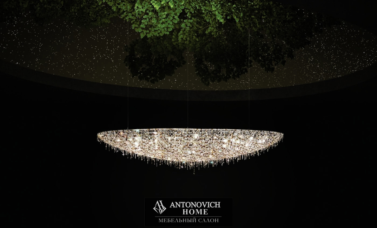 Manooi Iceberg Crystal Chandelier, view 3