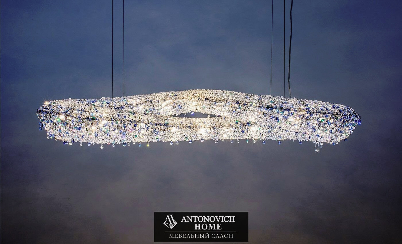 Manooi Infinity Crystal Chandelier, view 3