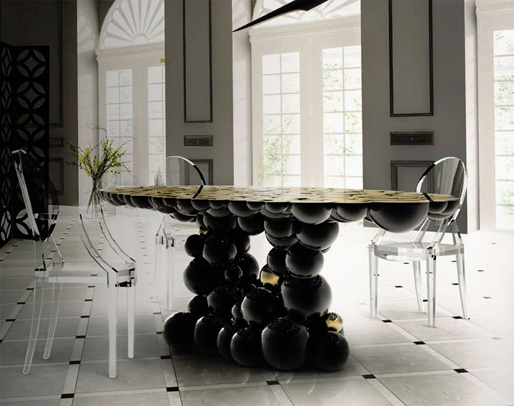 NEWTON Dining Table by Boca do lobo