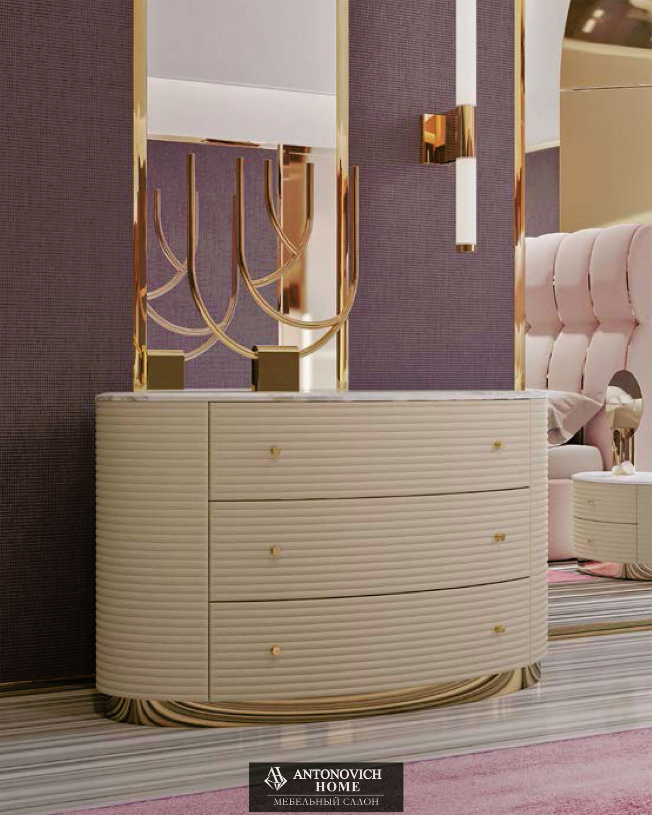 Luigi Volpi PINK EMOTIONS Bedroom, view 2