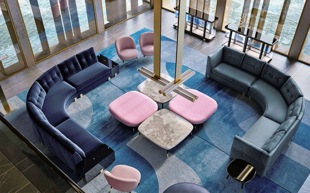 Luigi Volpi BLUE EMOTIONS Living Room