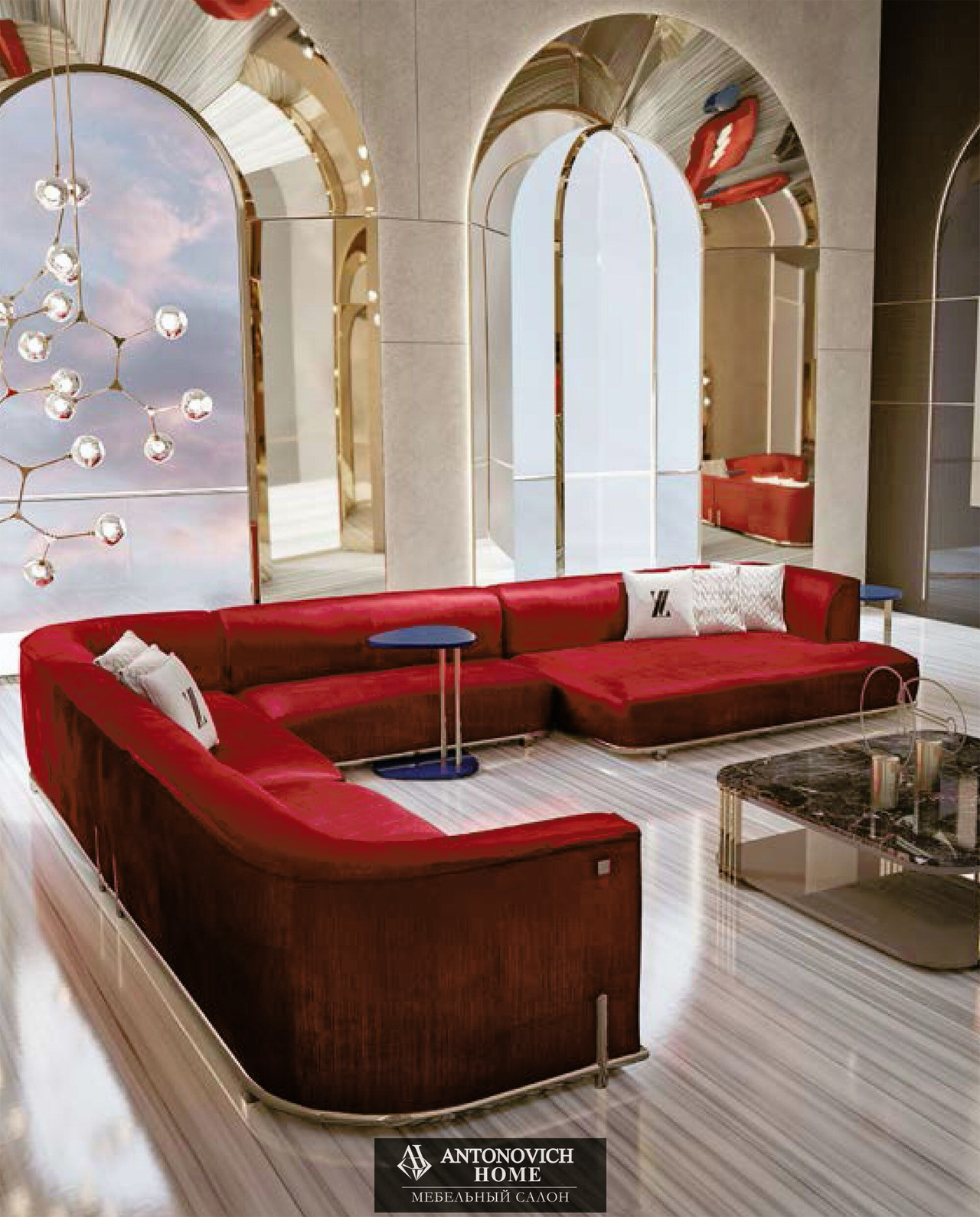 Luigi Volpi Golden Emotions Living Room, view 3