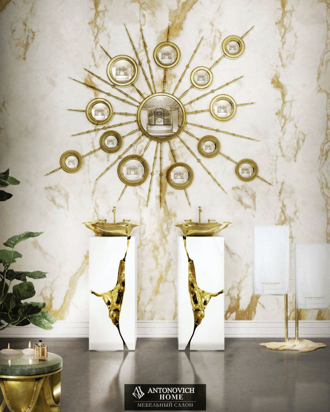 Maison Valentina Lapiaz Bathroom Furniture, view 4