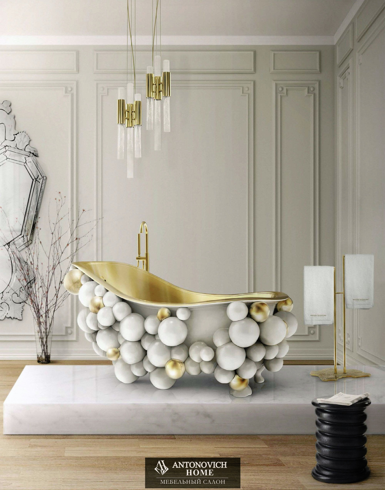 Maison Valentina Newton Bathroom Furniture, view 7