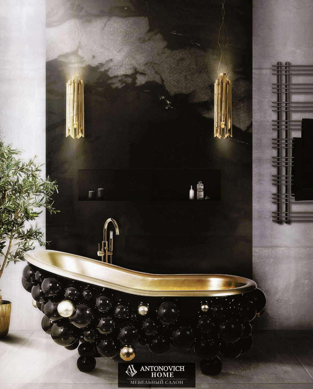 Maison Valentina Newton Bathroom Furniture, view 8