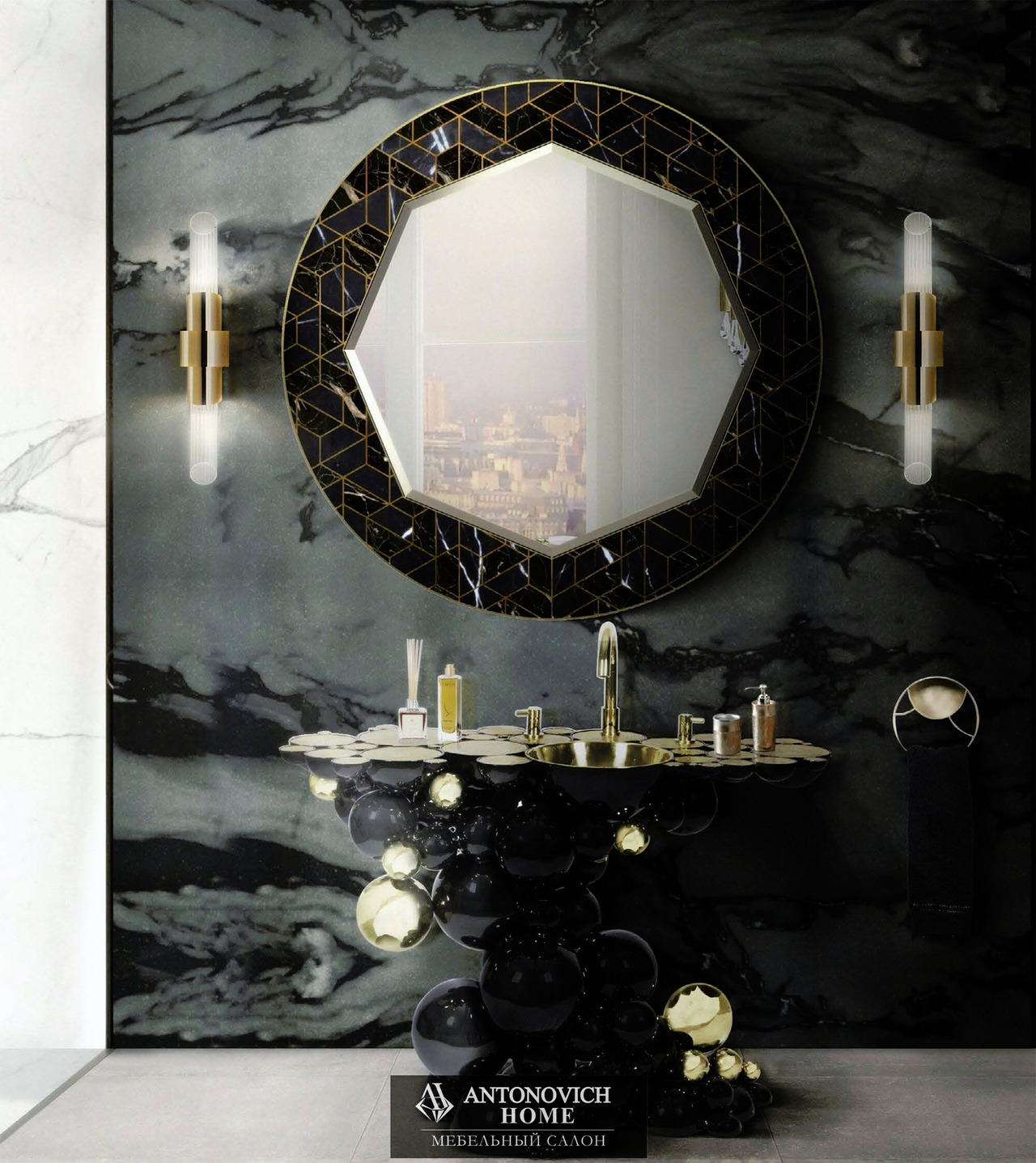 Maison Valentina Newton Bathroom Furniture, view 2