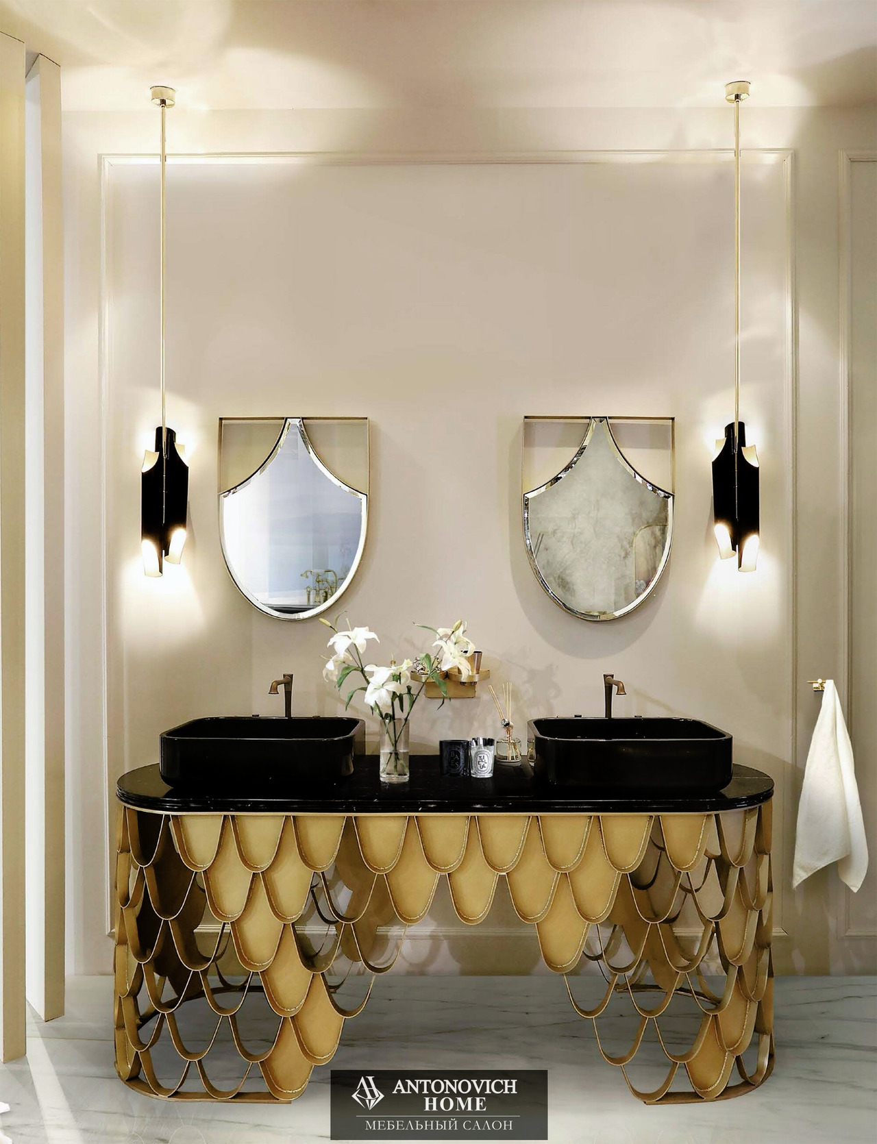 Maison Valentina KOI Luxury Bathroom Furniture, view 13