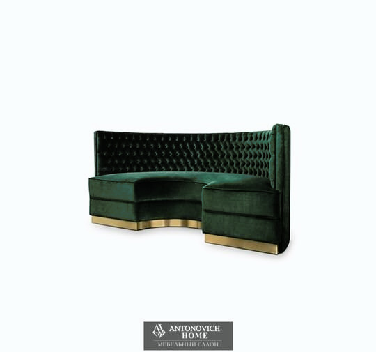 Brabbu BOURBON Velvet Sofa, view 3
