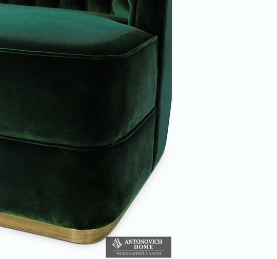 Brabbu BOURBON Velvet Sofa, view 9