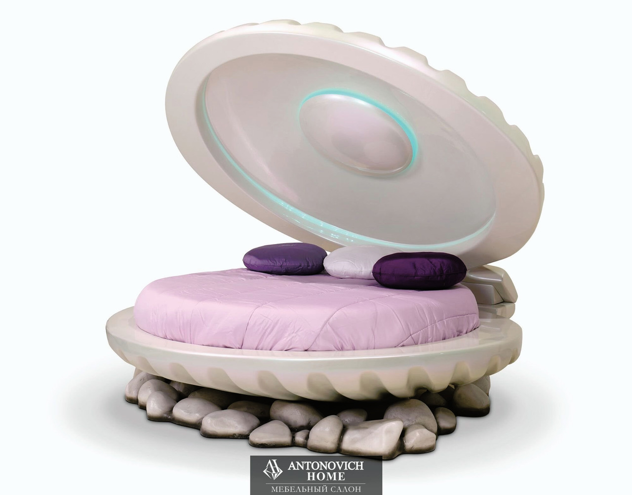 Circu Little Mermaid Shell Bed, view 4