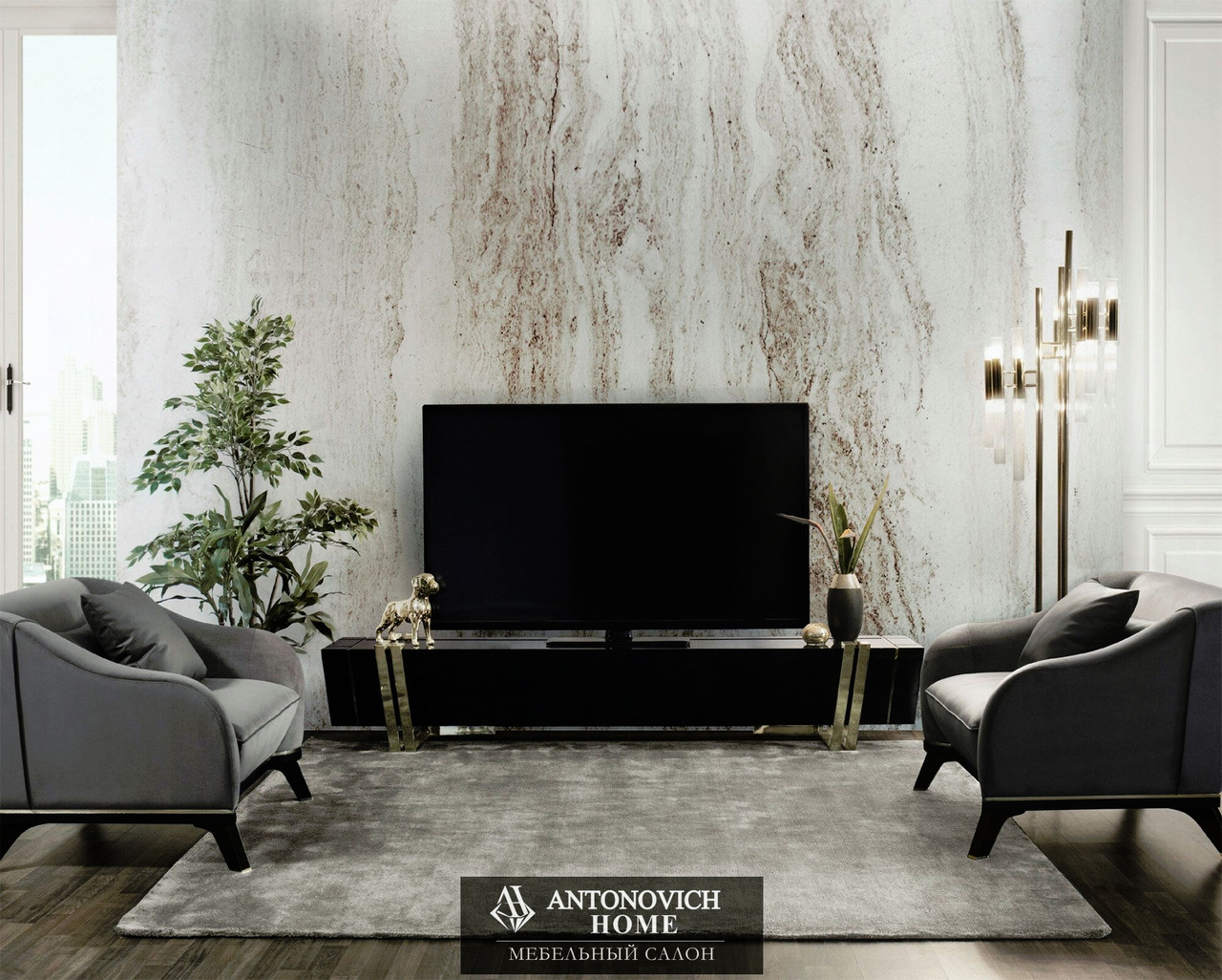 Luxxu Saboteur Upholstered Armchair, view 13