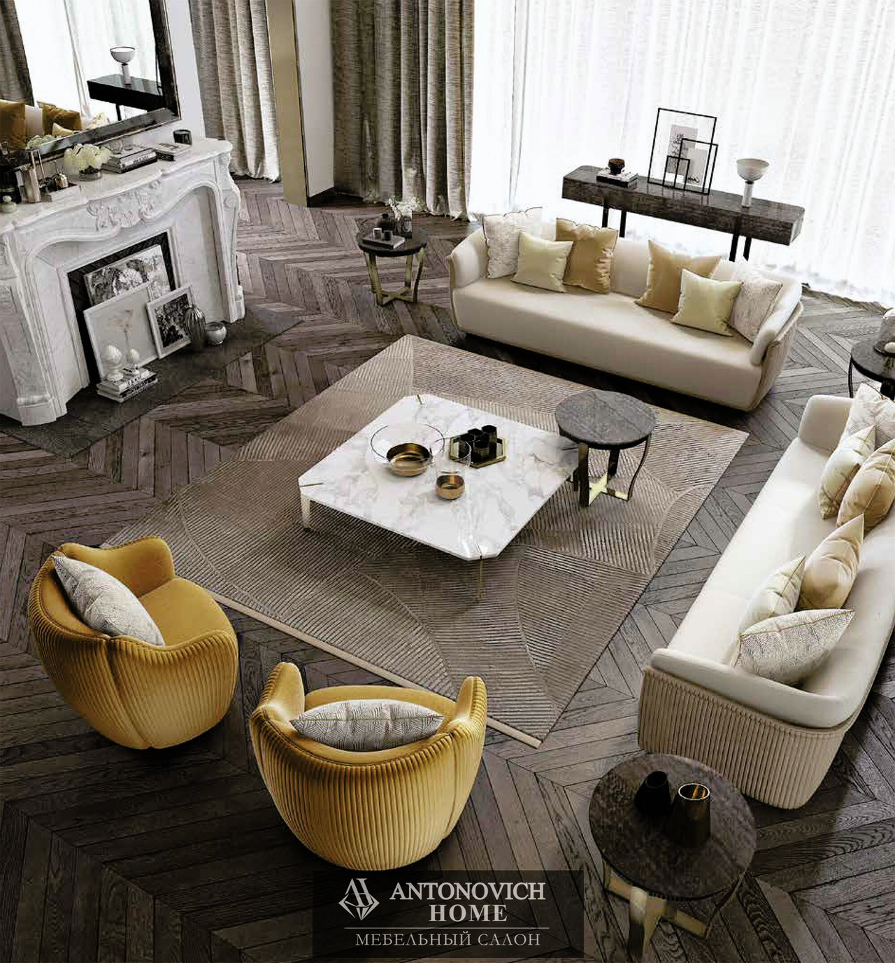 Capital Allure Living Room Collection, view 4