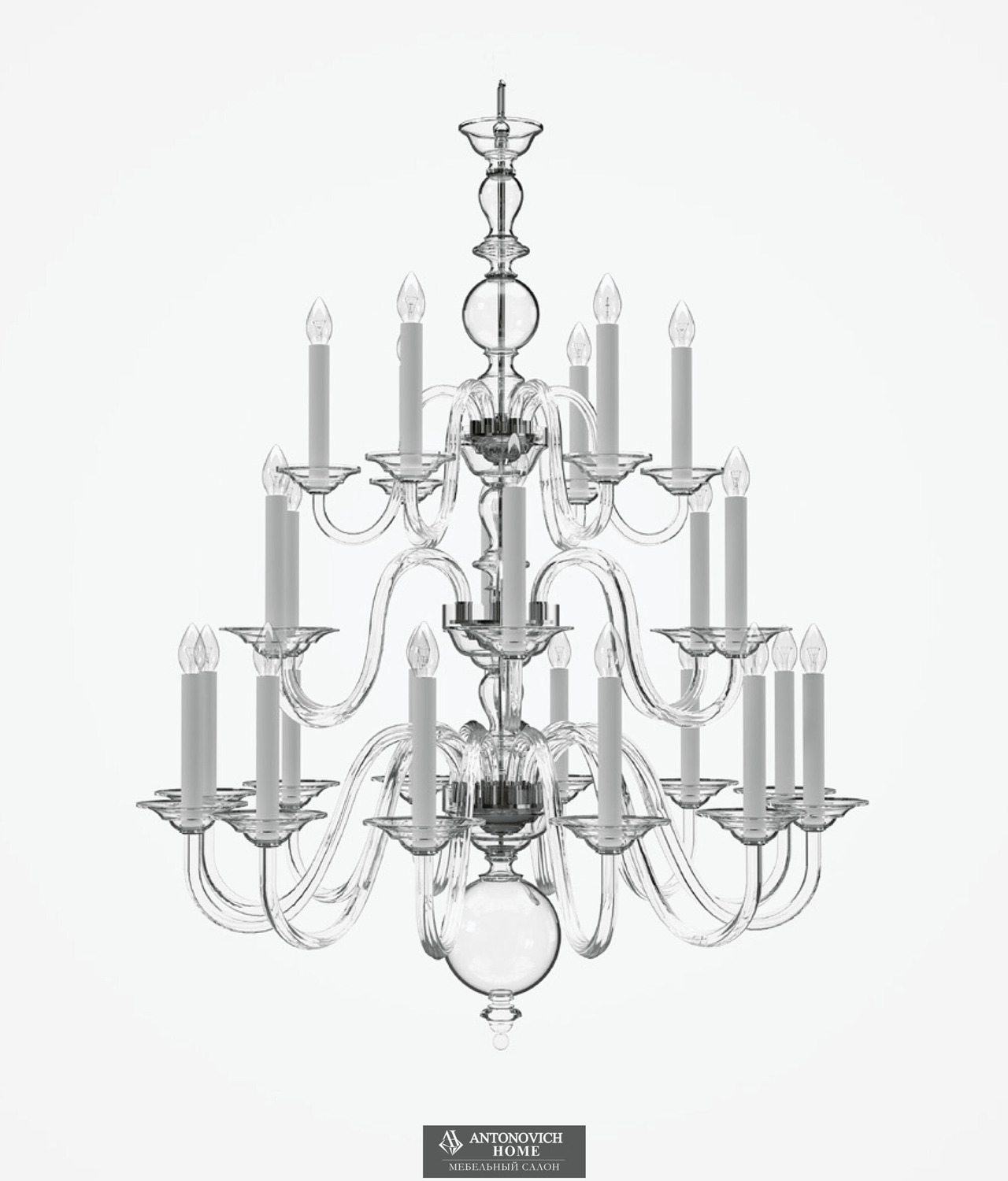Preciosa Eugene Chandelier, view 3