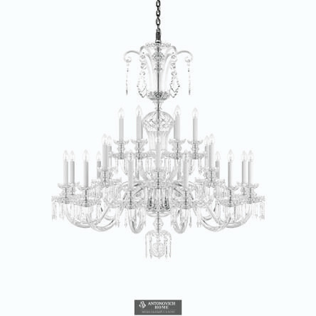 Preciosa Rudolf Crystal Chandelier, view 8