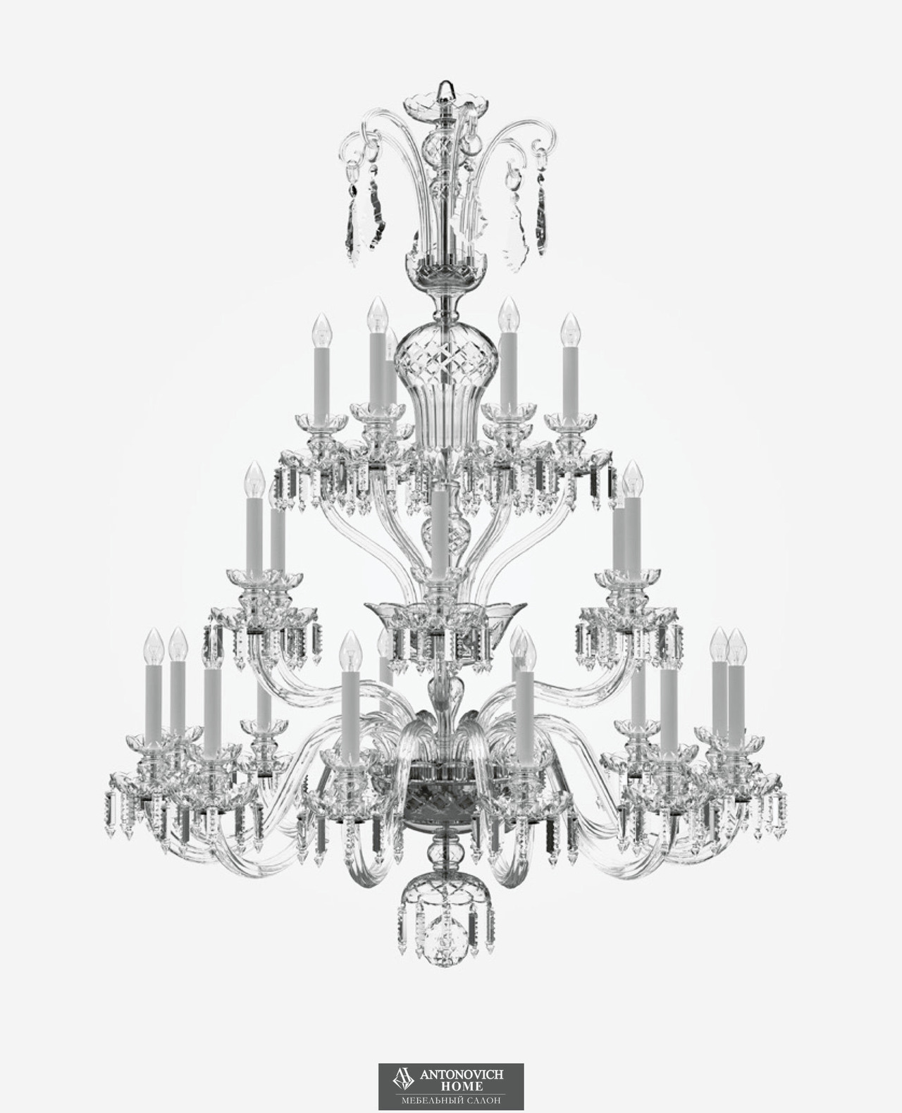 Preciosa Rudolf Crystal Chandelier, view 4
