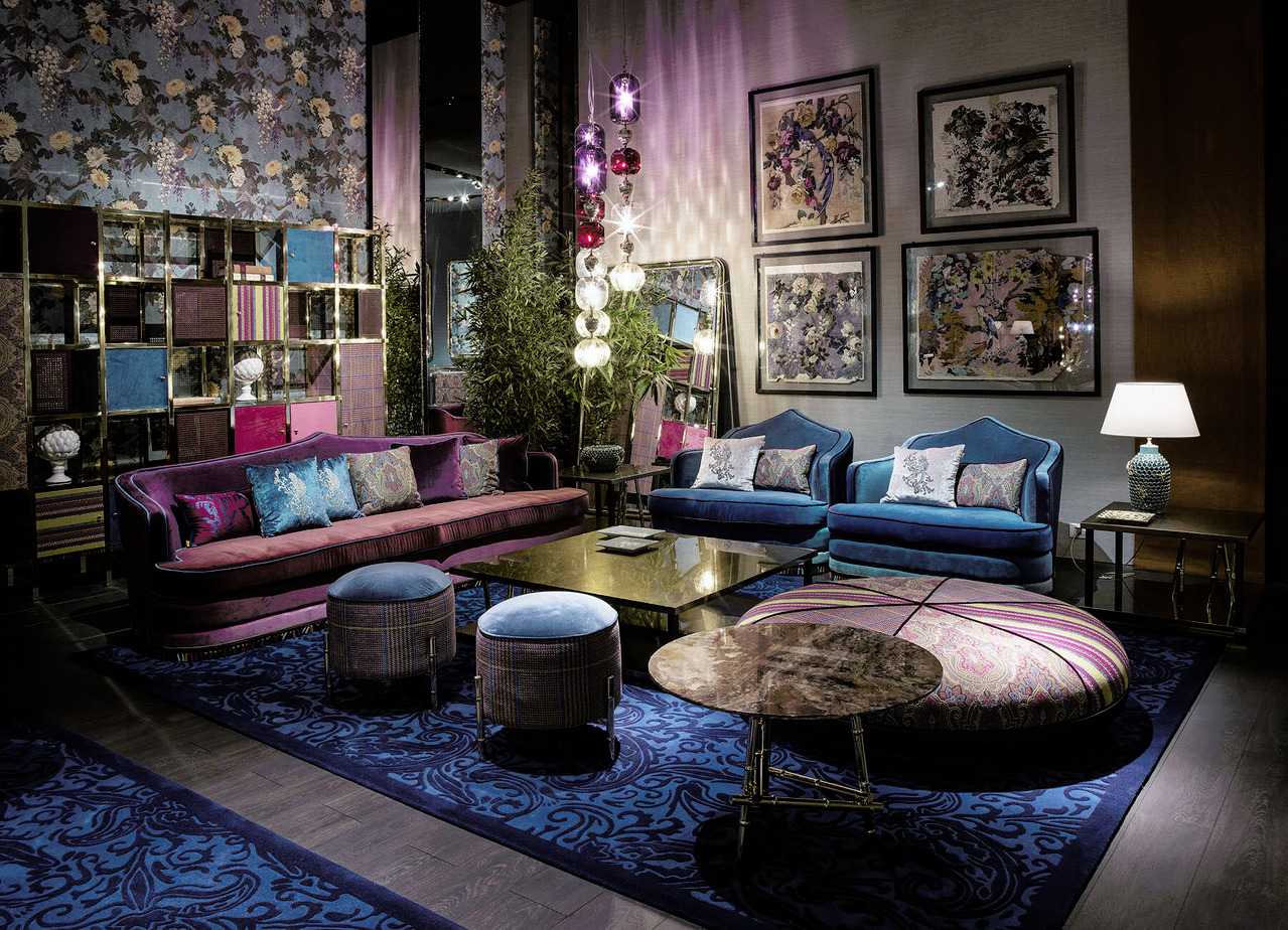 Etro Home Interiors Living Room