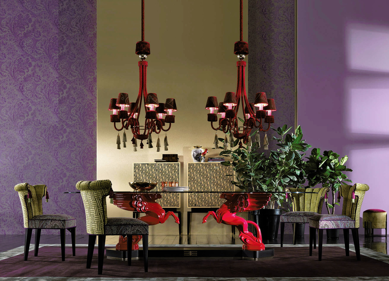 Etro Home Interiors Pegasus Dining Room