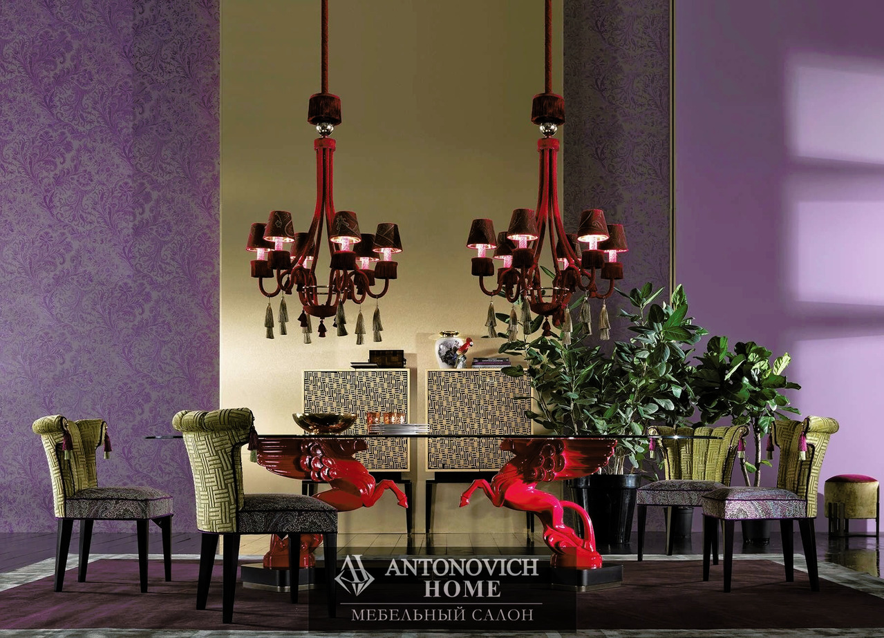 Etro Home Interiors Pegasus Dining Room, view 2