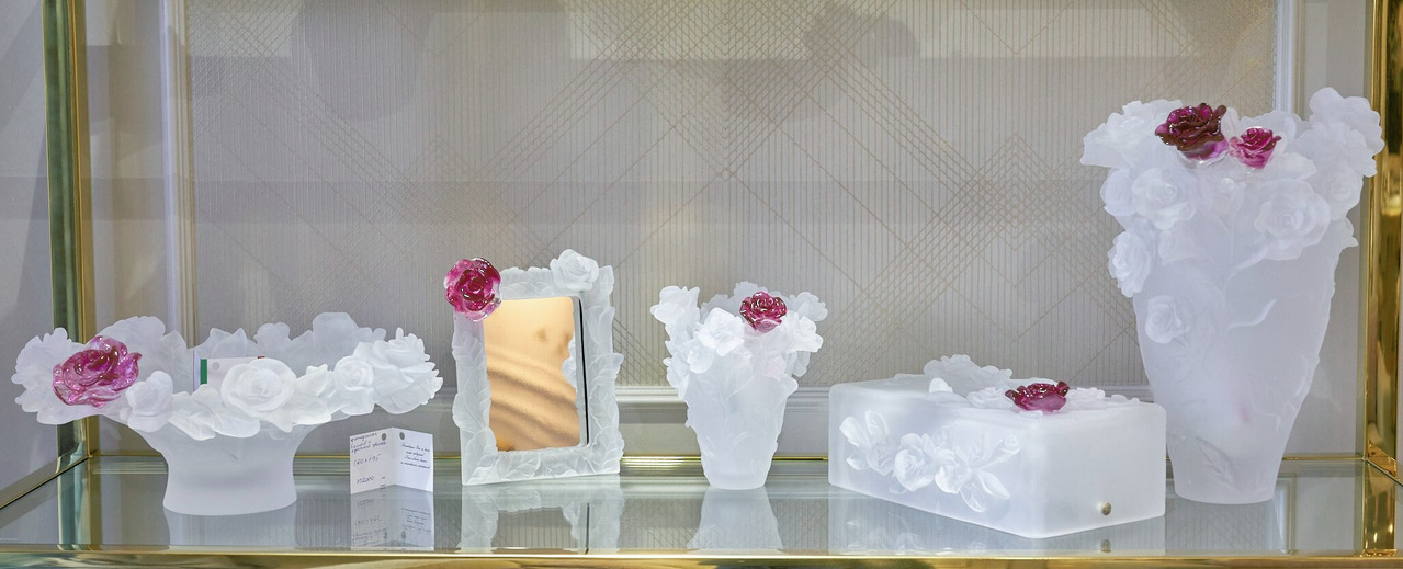 Milano glass Crystal Accessories