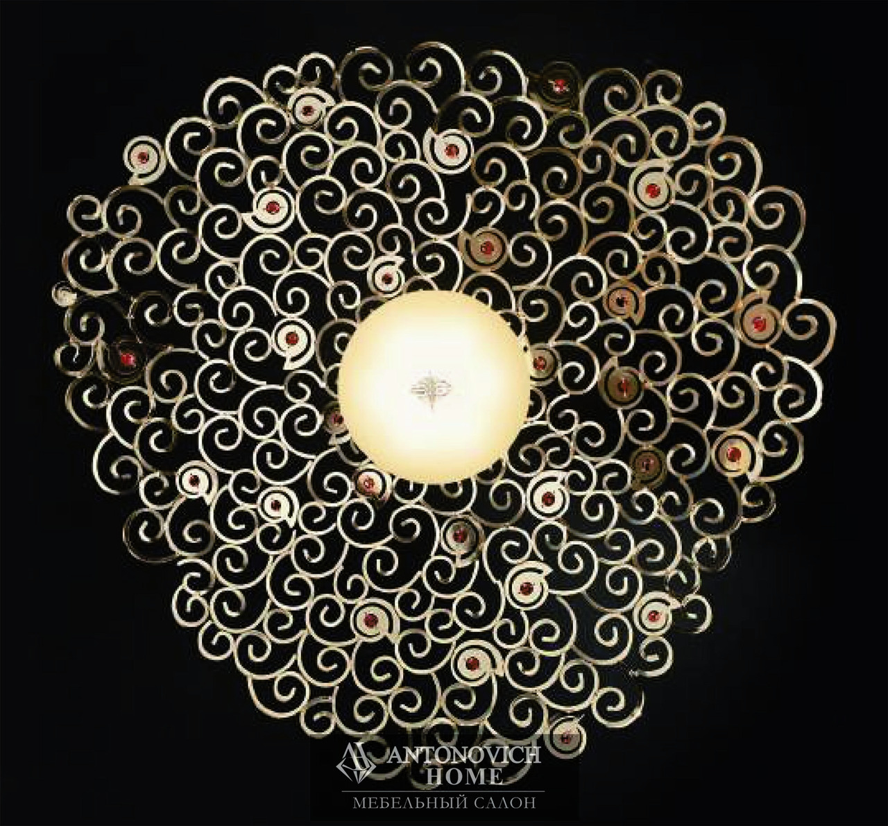 IDL Crystal Marine Chandelier, view 5