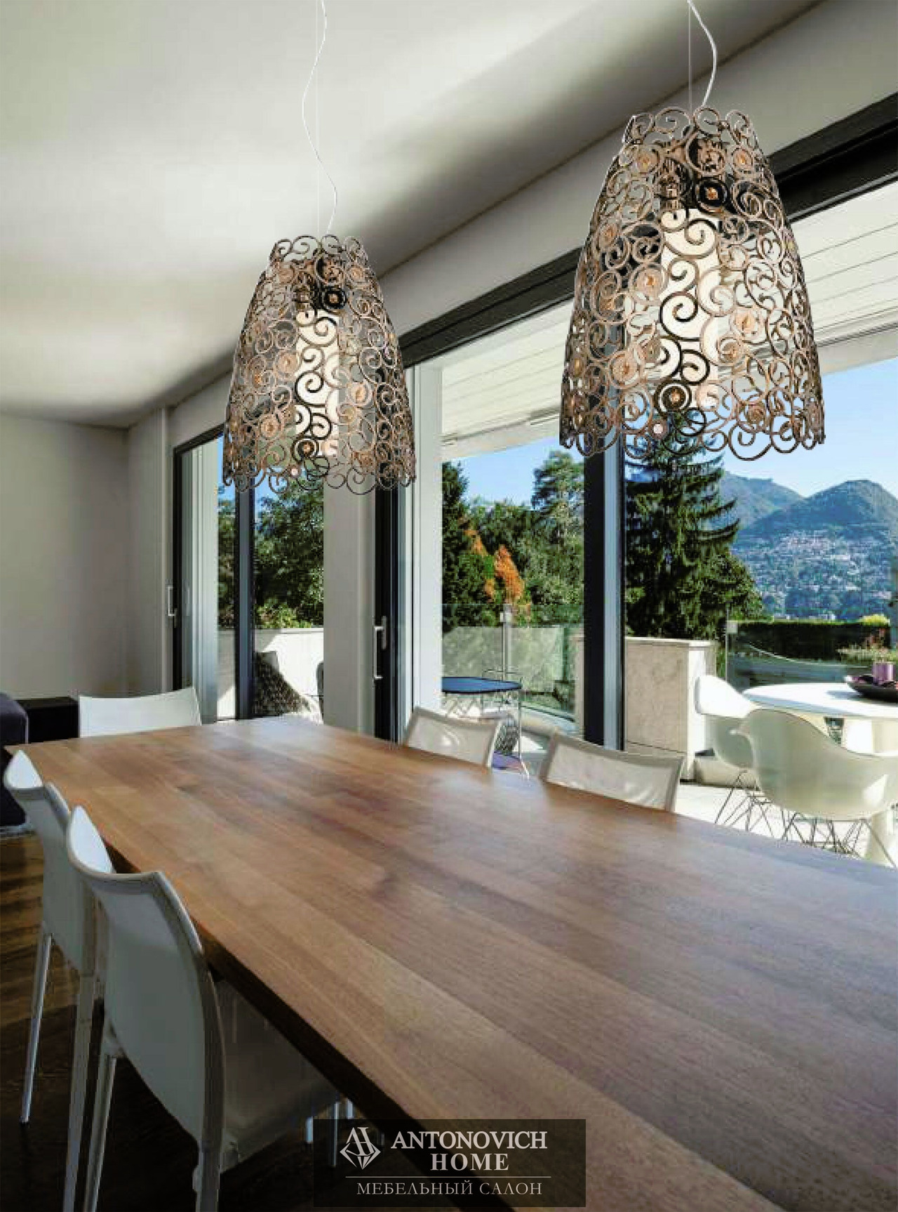 IDL Crystal Marine Chandelier, view 8