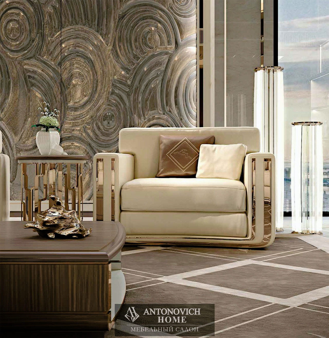 Bordignon Camillo TAYLOR & AVA Living Room, view 12
