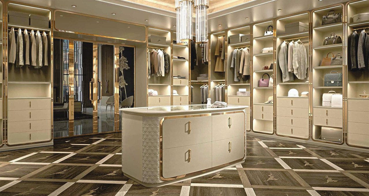 Bordignon Camillo TAYLOR & AVA Walk-In Wardrobe
