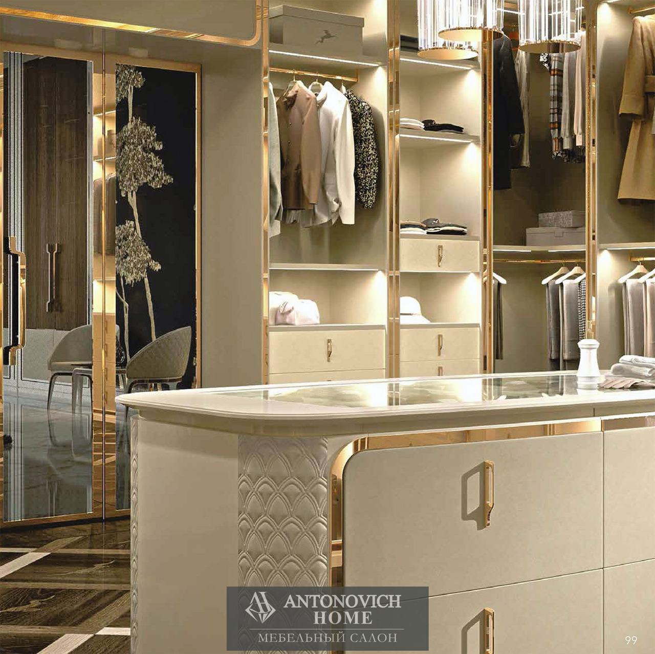 Bordignon Camillo TAYLOR & AVA Walk-In Wardrobe, view 6