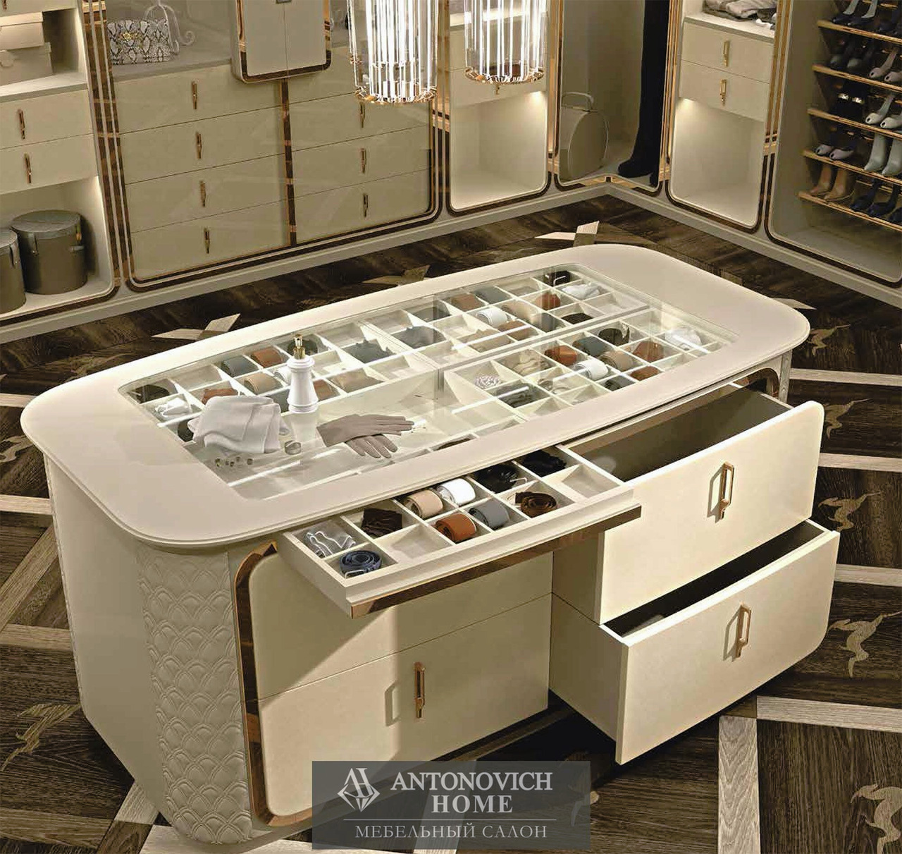 Bordignon Camillo TAYLOR & AVA Walk-In Wardrobe, view 10