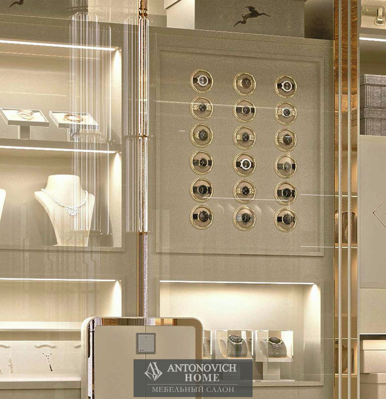 Bordignon Camillo TAYLOR & AVA Walk-In Wardrobe, view 12