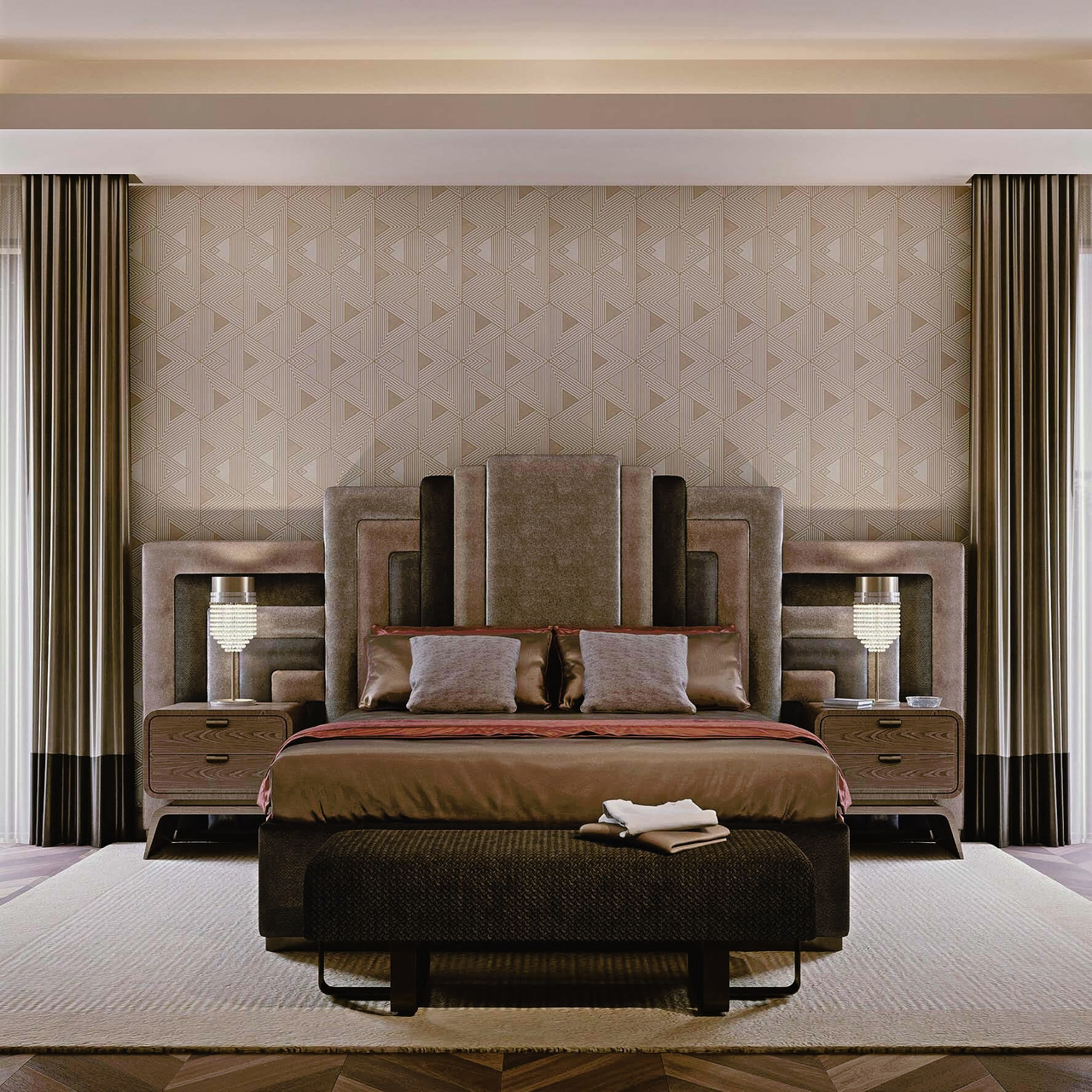 ReDeco Diamonds Bedroom