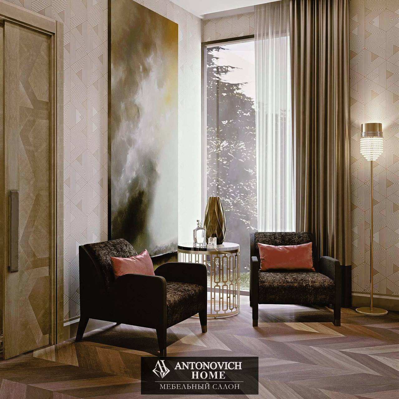 ReDeco Diamonds Bedroom, view 11