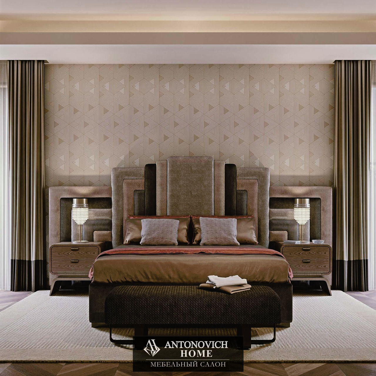 ReDeco Diamonds Bedroom, view 2