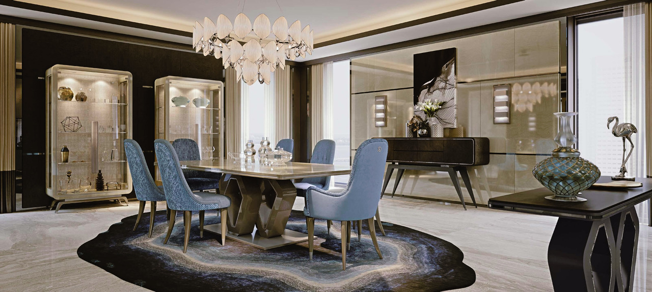 ReDeco Diamonds Dining Room