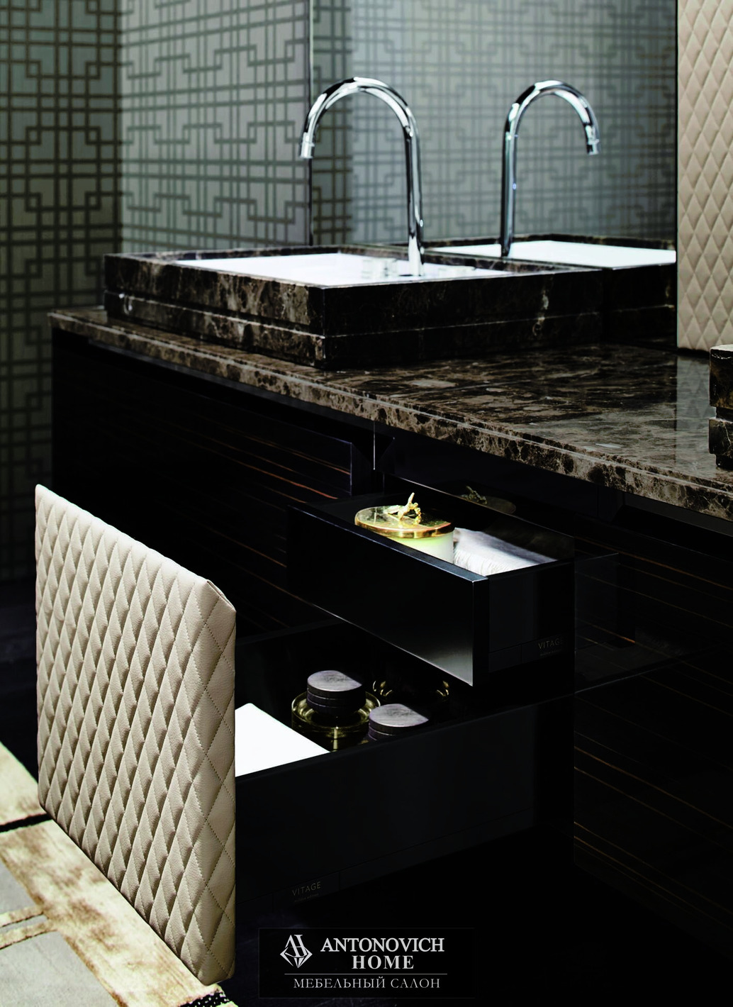 Four Seasons 01 Bathroom Furniture by Vitage, view 8