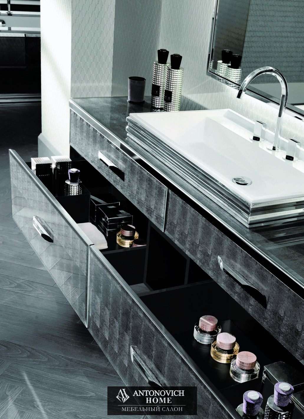 Hilton 02 Bathroom Furniture by Vitage (Milldue edition), view 4