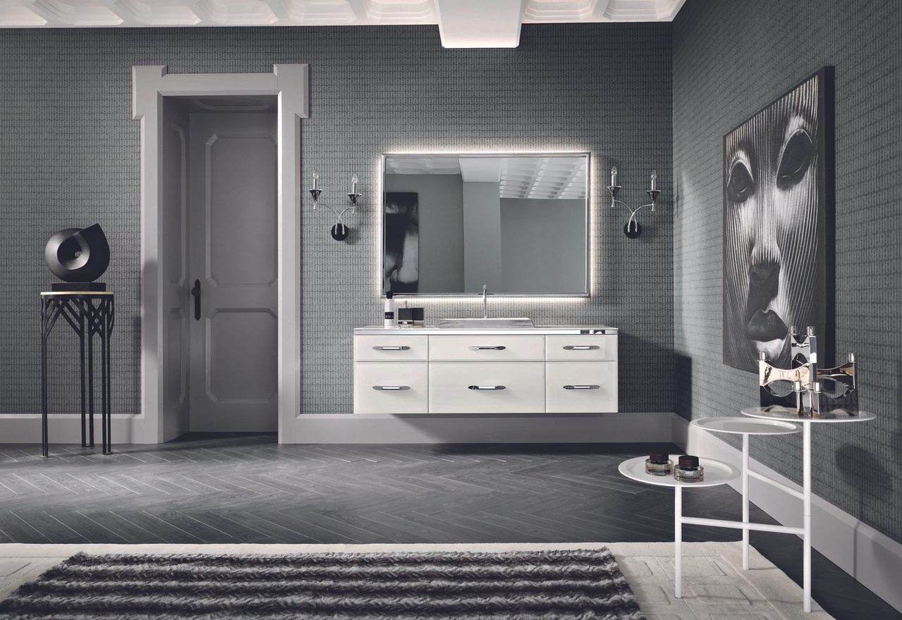 Hilton 04 Bathroom Furniture by Vitage (Milldue edition)