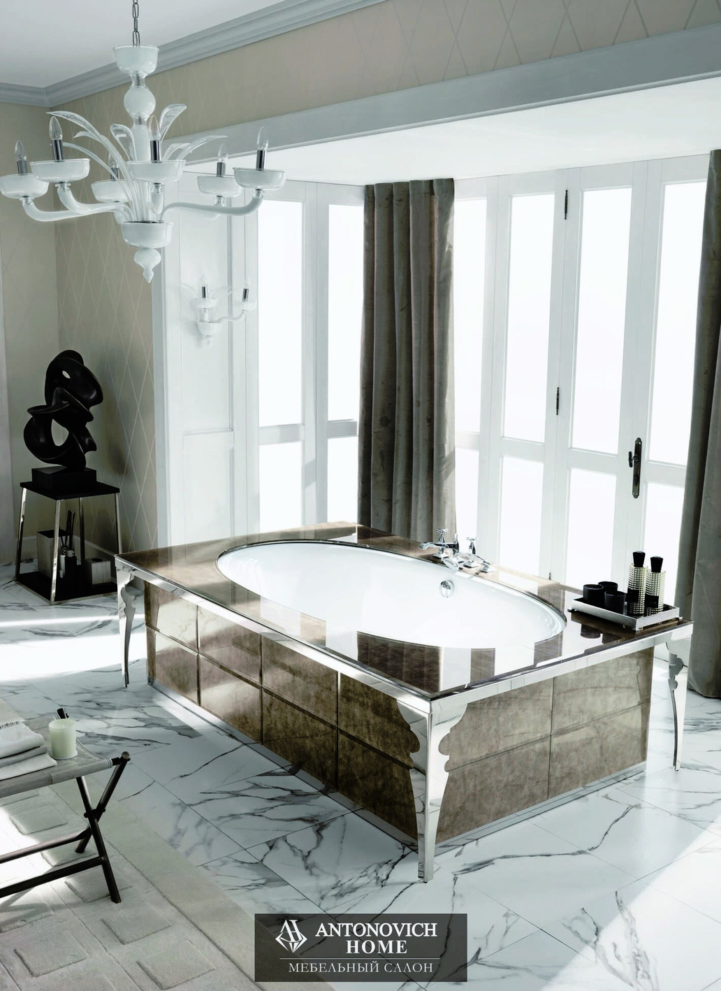 Majestic 02 Bathroom Furniture by Vitage (Milldue edition), view 4