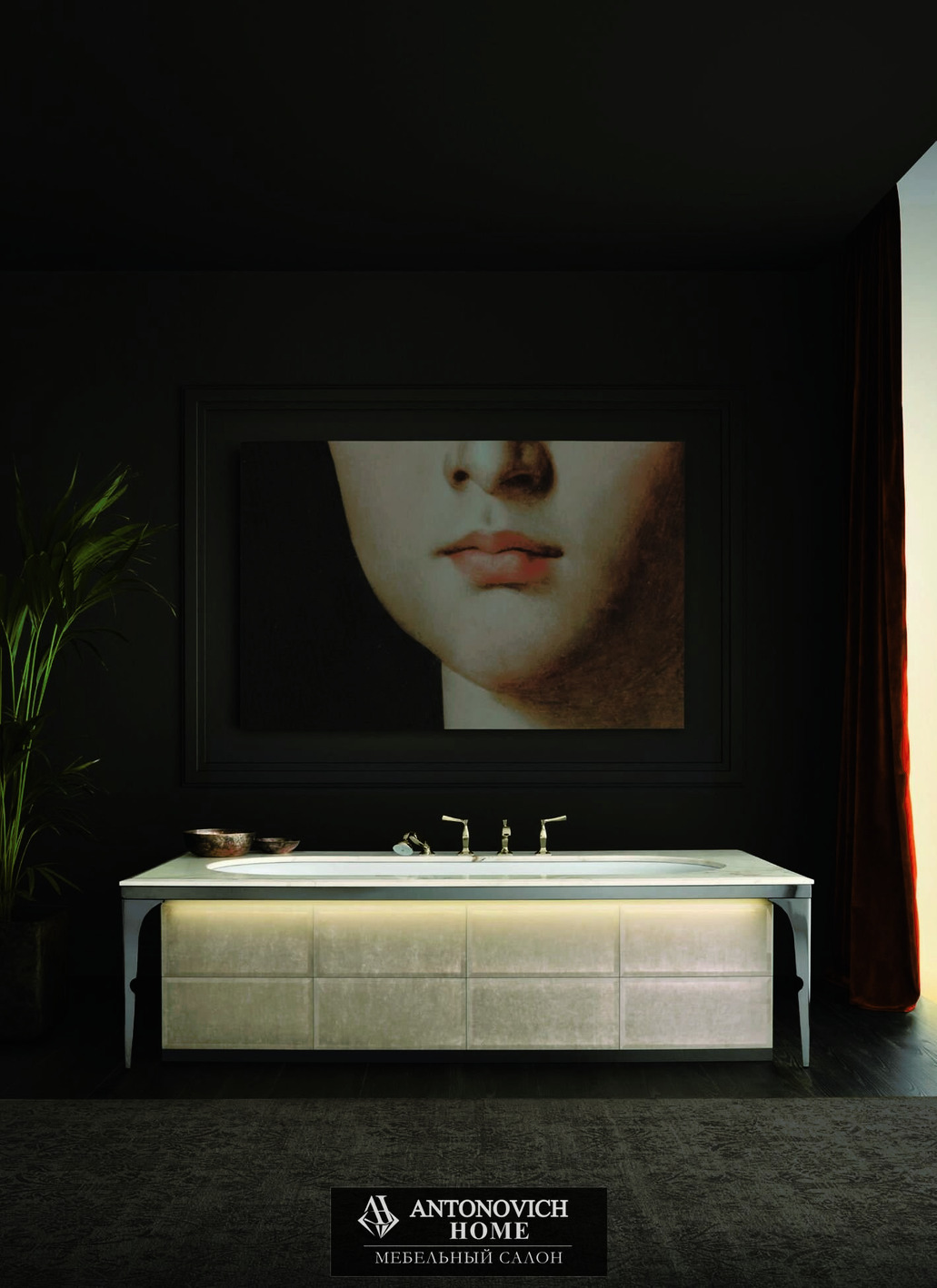 Majestic 06 Bathroom Furniture by Vitage (Milldue edition), view 6
